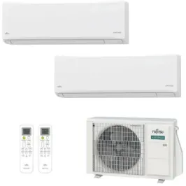 Klimaanlage Fujitsu Duo Split 7+12 KN AOEG14KBCA2 Wand WiFi