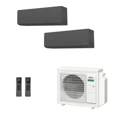 Klimaanlage Fujitsu Duo Split 15+15 KJ-B AOEG18KBCA3 Wand WiFi