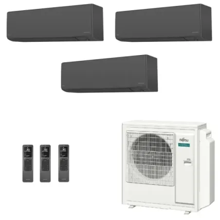 Klimaanlage Fujitsu Trio Split 15+15+15 KJ-B WiFi AOEG36KBTA5
