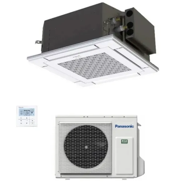 Klimageräte Panasonic Mono Split  60 x 60 4 wege WiFi Optional 21000 Btu mit externer Einheit 21000 Btu U-60PZ3E5A Wärmepumpe, W