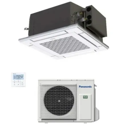 Klimageräte Panasonic Mono Split  60 x 60 4 wege WiFi Optional 21000 Btu mit externer Einheit 21000 Btu U-60PZ3E5A Wärmepumpe, W
