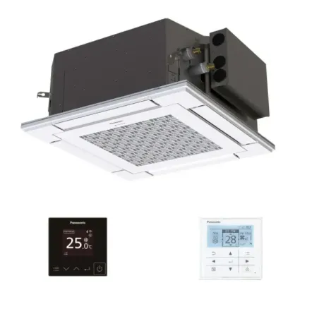Klimageräte Panasonic Trio Split  60 x 60 4 wege WiFi Optional 9000+9000+12000 Btu mit externer Einheit 24000 Btu CU-3Z68CBE Wär