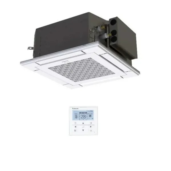 Klimageräte Panasonic Inneneinheit  60 x 60 4 wege WiFi Optional 9000 Btu mit externer Einheit  Btu  Wärmepumpe, WIFI, kompatibe