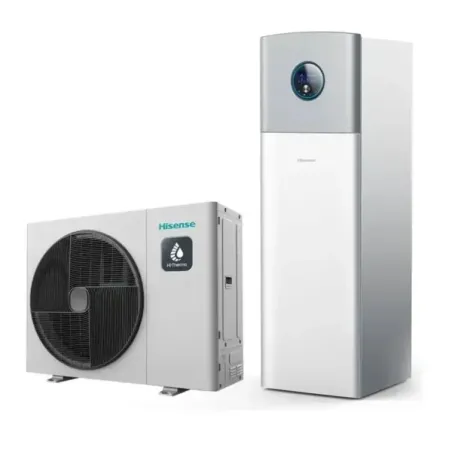 Hisense Wärmepumpe Split Einzelphase 14.0 kW 230 Liter R32 A+++ Hi-The