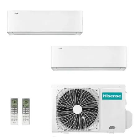 Klimaanlagen Hisense Duo Split 9+12 Energy PRO X 3AMW62U4RJC
