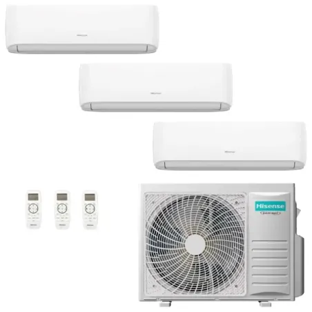Klimaanlagen Hisense Trio Split 9+9+12 Hi Comfort 3AMW72U4RJC