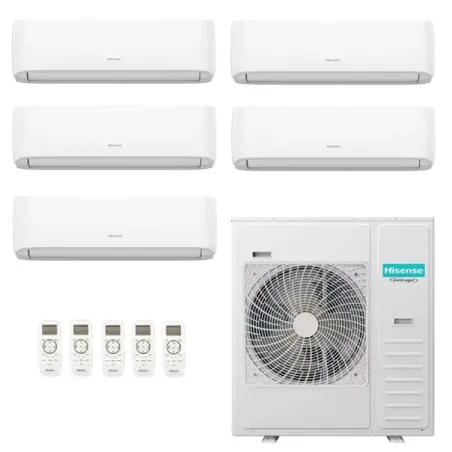Hisense Penta Split 9+9+9+9+18 Hi Comfort 5AMW105U4RQC