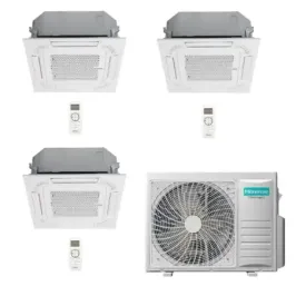 Klimaanlagen Hisense Trio Split 18+18+18 60x60 5AMW105U4RQC