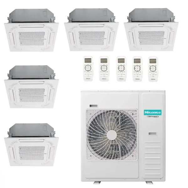 Hisense Penta Split 9+9+9+9+18 60x60 5AMW105U4RQC