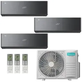 Klimaanlagen Hisense Trio Split 9+9+18 Energy PRO X 4AMW81U4RJC