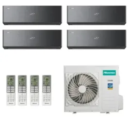 Hisense Quadri Split 9+12+12+18 Energy PRO X 5AMW105U4RQC