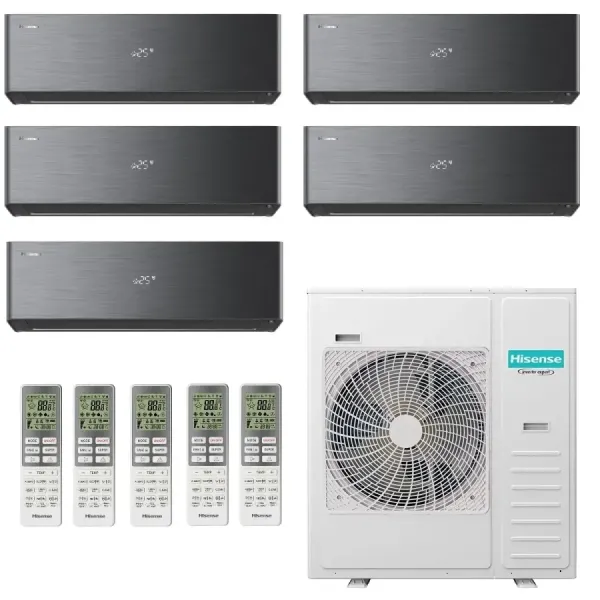 Hisense Penta Split 9+9+9+9+12 Energy PRO X 5AMW105U4RQC