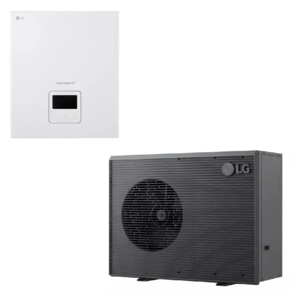 LG Split Wärmepumpe 9 kW PHCS0.ENCXLEU HM091HF.UB40 R290 Therma V Cont