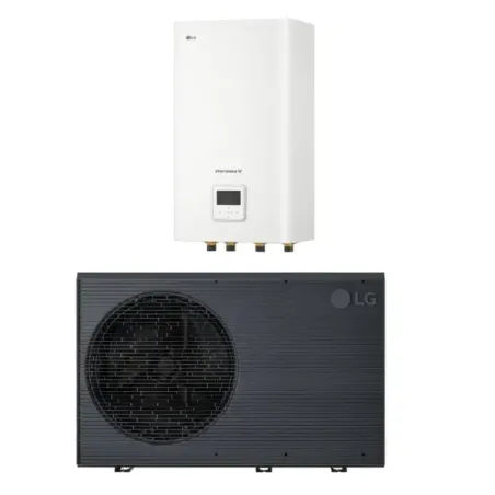 LG Split Wärmepumpe 12 kW HN1616HC.NK0 HM121HF.UB60 R290 Therma V Hydr