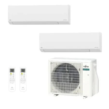 Klimaanlage Fujitsu Dual Split 9+9 KL AOEH18KACB2 Wand WiFi