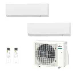 Klimaanlage Fujitsu Dual Split 12+12 KL AOEH18KACB2 Wand WiFi
