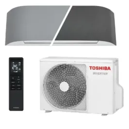 Toshiba Mono Split 12000 Btu RAS-B13N4KVRG-E RAS-13J2AVSG-E1 Grau