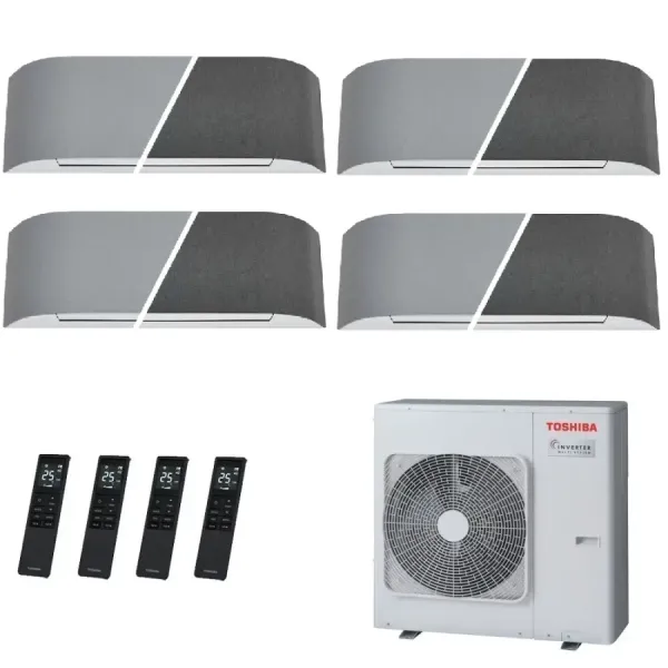 Toshiba Quadri Split 7+7+7+9 Btu Haori RAS-4M27G3AVG-E