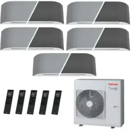 Toshiba Penta Split 9+9+9+9+9 Btu Haori RAS-5M34G3AVG-E1
