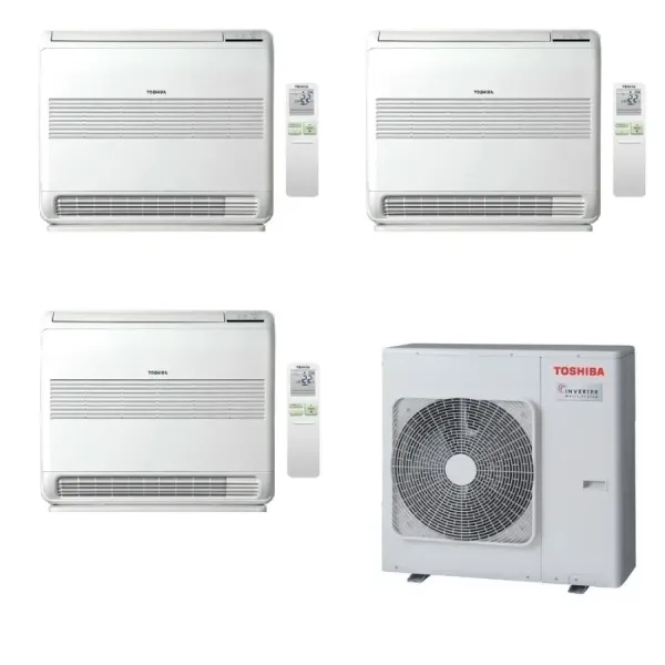 Toshiba Trio Split 12+12+12 Btu Console RAS-5M34G3AVG-E1