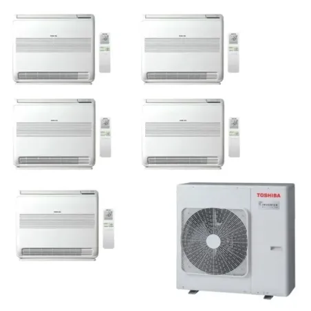 Toshiba Penta Split 9+9+9+9+9 Btu Console RAS-5M34G3AVG-E1