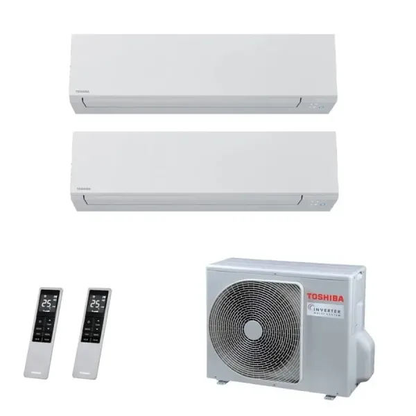 Toshiba Duo Split 7+12 Btu Shorai Edge RAS-2M18G3AVG-E