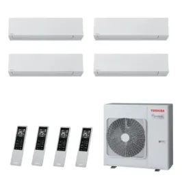 Toshiba Quadri Split 7+7+7+12 Btu Shorai Edge RAS-4M27G3AVG-E