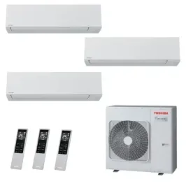 Toshiba Trio Split 12+12+22 Btu Shorai Edge RAS-5M34G3AVG-E1