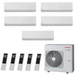 Toshiba Penta Split 9+9+9+9+12 Btu Shorai Edge RAS-5M34G3AVG-E1