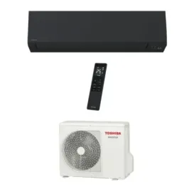 Toshiba Mono Split 9000 Btu RAS-B10G3KVSGB-E RAS-10J2AVSG-E1 Schwarz