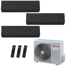 Toshiba Trio Split 5+5+12 Btu Shorai Edge RAS-3M18G3AVG-E