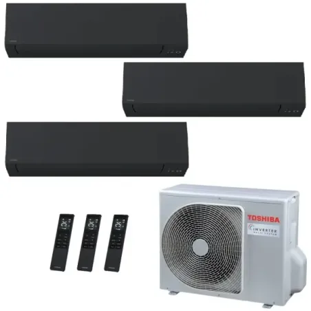 Toshiba Trio Split 9+12+12 Btu Shorai Edge RAS-3M26G3AVG-E
