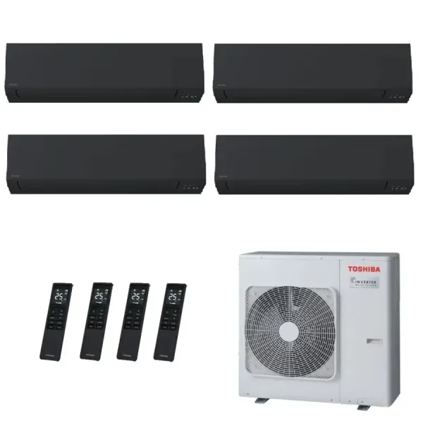 Toshiba Quadri Split 7+7+7+7 Btu Shorai Edge RAS-4M27G3AVG-E