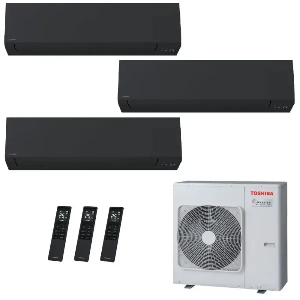 Toshiba Trio Split 12+12+24 Btu Shorai Edge RAS-5M34G3AVG-E1
