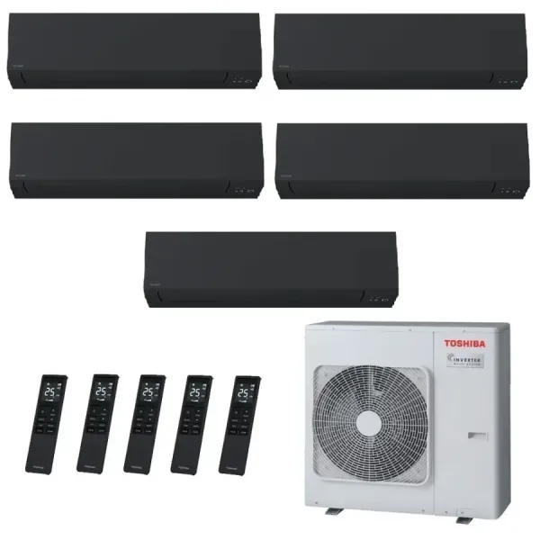 Toshiba Penta Split 9+9+9+9+9 Btu Shorai Edge RAS-5M34G3AVG-E1