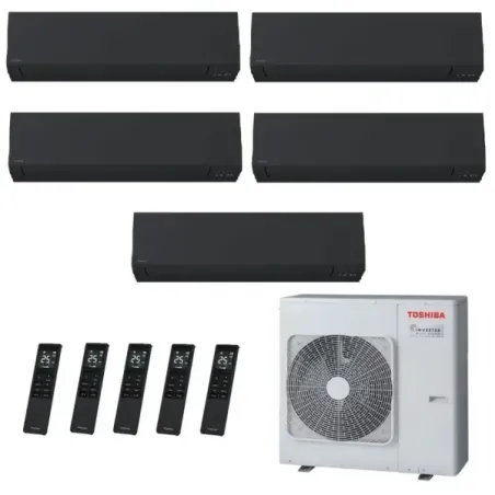 Toshiba Penta Split 9+9+9+9+12 Btu Shorai Edge RAS-5M34G3AVG-E1