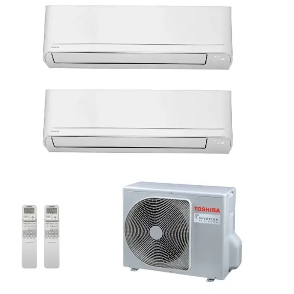 Toshiba Duo Split 12+12 Btu Seiya Smart RAS-2M18G3AVG-E