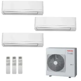 Toshiba Trio Split 12+12+12 Btu Seiya Smart RAS-4M27G3AVG-E