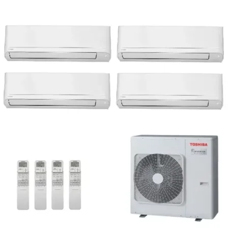 Toshiba Quadri Split 12+12+12+12 Btu Seiya Smart RAS-4M27G3AVG-E