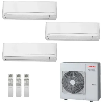 Toshiba Trio Split 15+15+15 Btu Seiya Smart RAS-5M34G3AVG-E1
