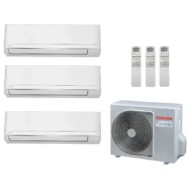 Toshiba Trio Split 7+7+7 Btu Seiya Classic RAS-3M18G3AVG-E