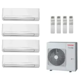 Toshiba Quadri Split 9+9+9+12 Btu Seiya Classic RAS-4M27G3AVG-E