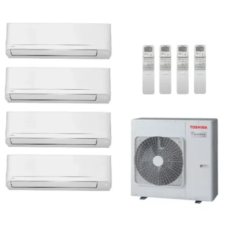 Toshiba Quadri Split 12+12+12+12 Btu Seiya Classic RAS-4M27G3AVG-E