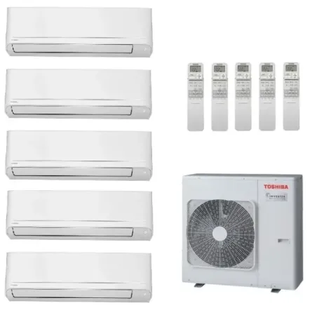 Toshiba Penta Split 12+12+12+12+12 Btu Seiya Classic RAS-5M34G3AVG-E1